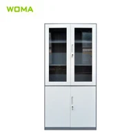 Armário de exposição de escritório de vidro