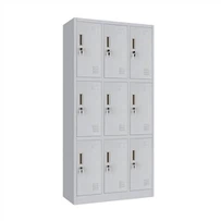 Armários de funcionários de escritório