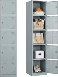 Cacifo de metal com 5 portas